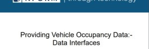 Providing Vehicle Occupancy Data - Data Interfaces report screen shot