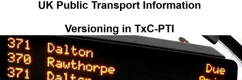 UK PTI versioning in TxC-PTI